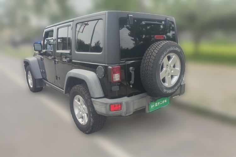 Used Jeep Wrangler 2012 3.6L Rubicon Four-Door Edition Rear Left 45 Deg