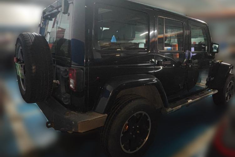 Used Jeep Wrangler 2012 3.6L Four-Door Dream Ten Collector's Edition Rear Right 45 Deg