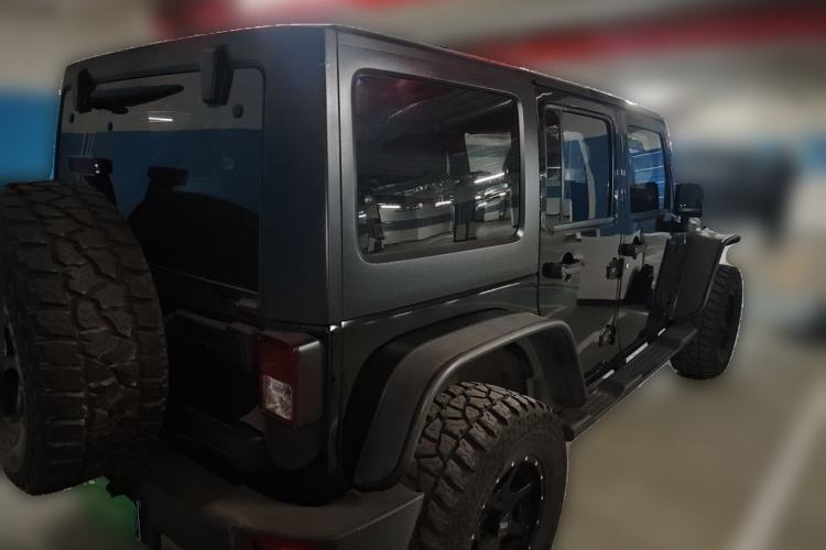 Used Jeep Wrangler 2012 3.6L Sahara Four-Door Edition Rear Right 45 Deg
