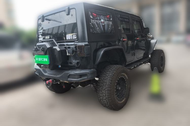Used Jeep Wrangler 2012 3.6L Sahara Four-Door Edition Rear Right 45 Deg