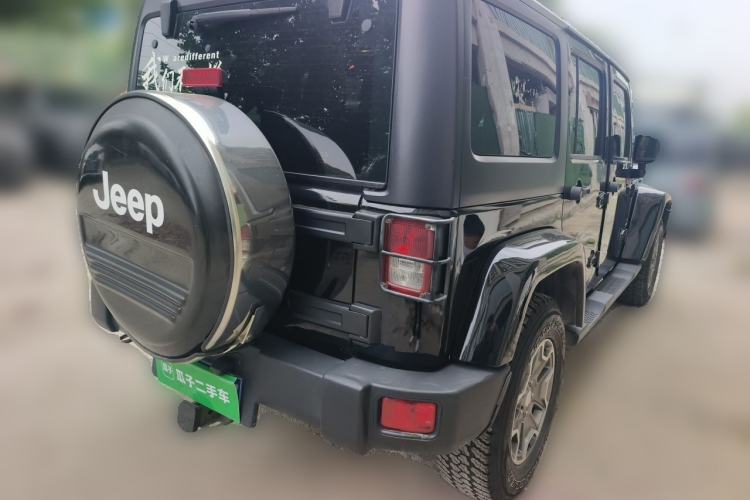 Used Jeep Wrangler 2012 3.6L Sahara Four-Door Edition Rear Right 45 Deg