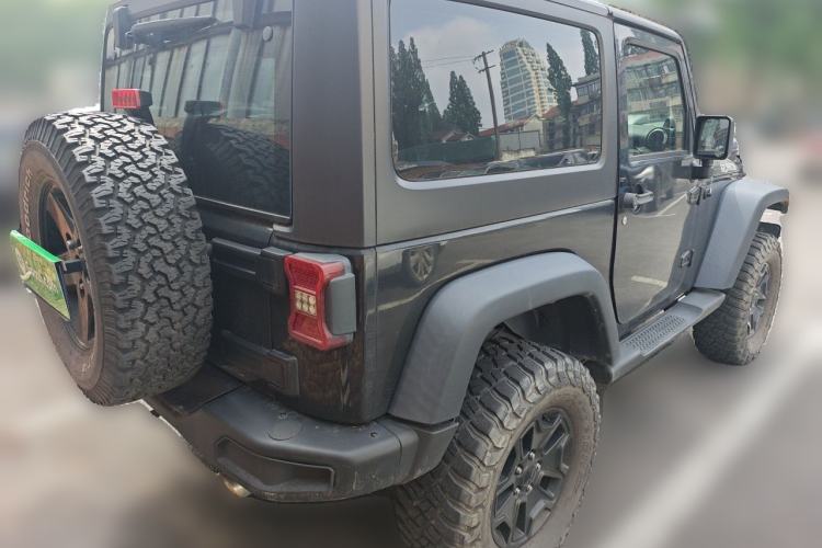 Used Jeep Wrangler 2012 3.6L Sahara two-door version Rear Right 45 Deg