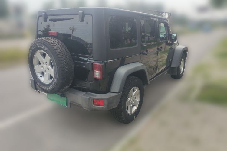 Used Jeep Wrangler 2012 3.6L Rubicon Four-Door Edition Rear Right 45 Deg