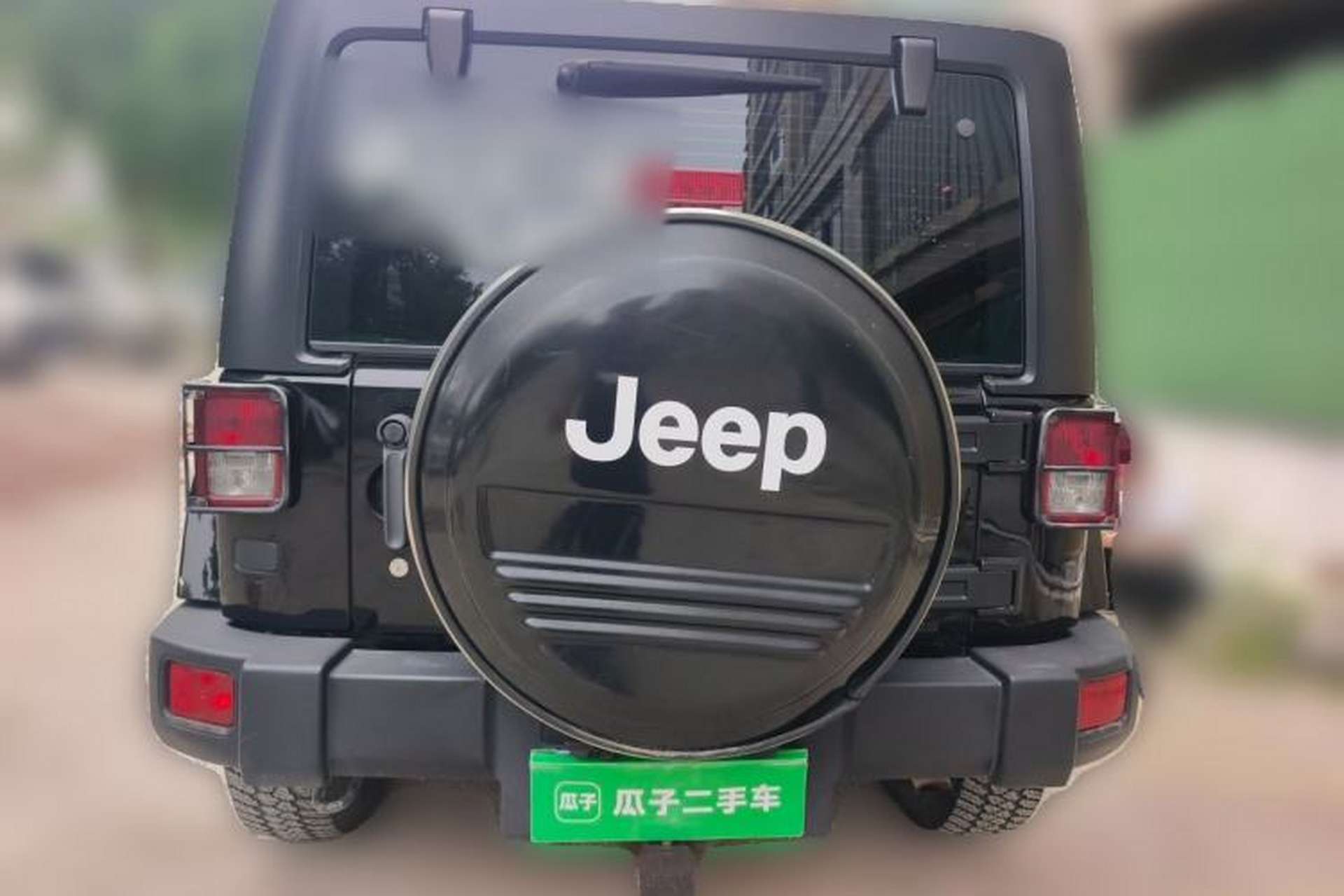 Used Jeep Wrangler 2012 3.6L Sahara Four-Door Edition Rear