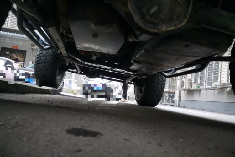 Used Jeep Wrangler 2012 3.6L Sahara two-door version Chassis Rear