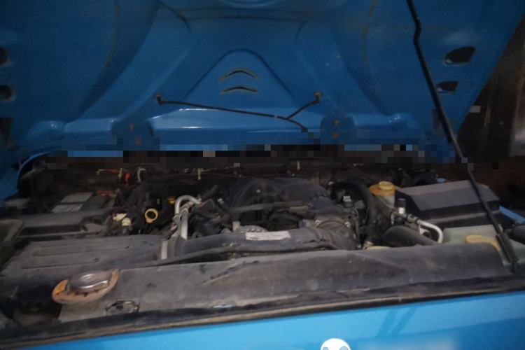 Used Jeep Wrangler 2012 3.6L Sahara two-door version Engine Bay