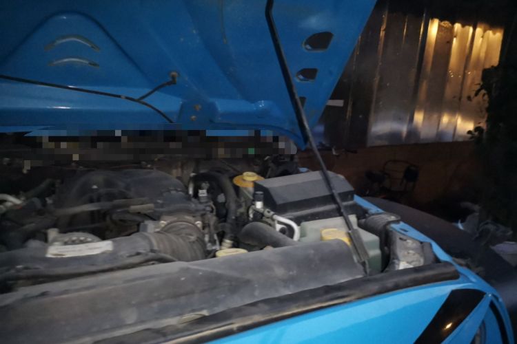 Used Jeep Wrangler 2012 3.6L Sahara two-door version Engine Bay Left