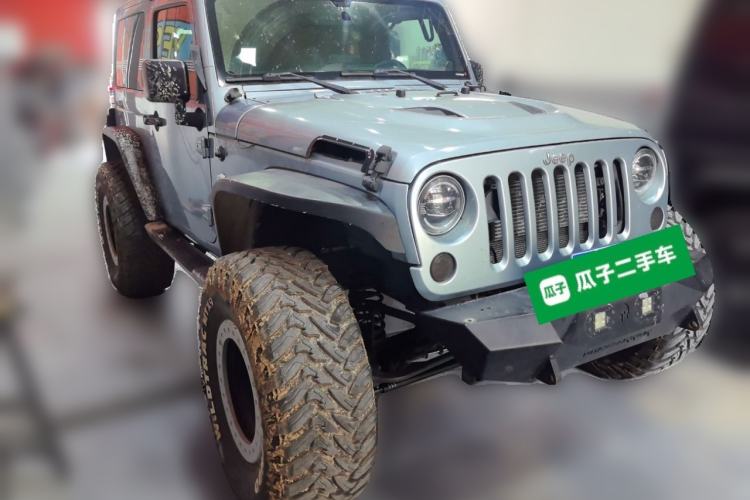 Used Jeep Wrangler 2012 3.6L Sahara Polar Edition Front Right 45 Deg