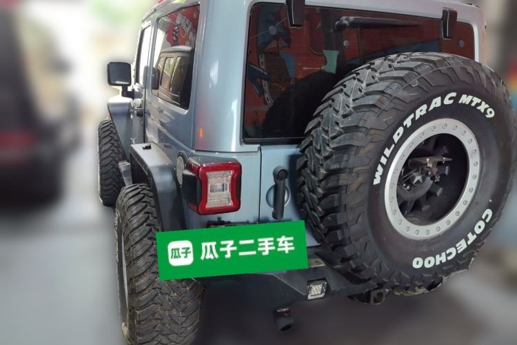 Used Jeep Wrangler 2012 3.6L Sahara Polar Edition Rear Left 45 Deg