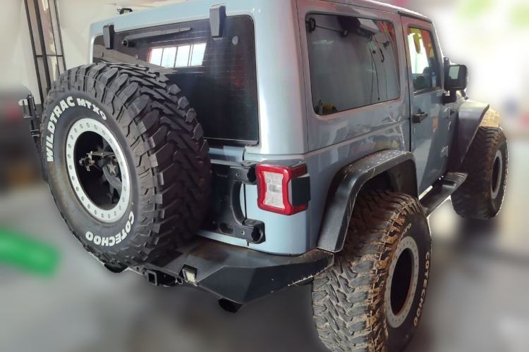 Used Jeep Wrangler 2012 3.6L Sahara Polar Edition Rear Right 45 Deg