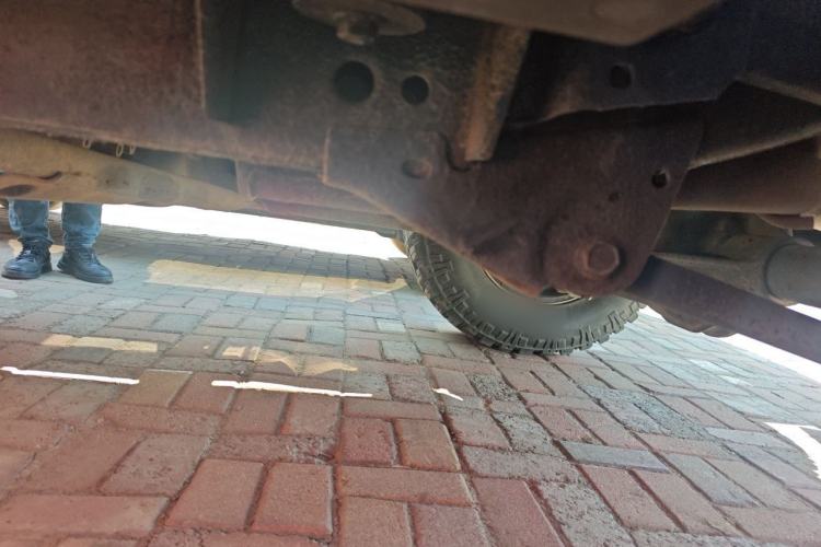 Used Jeep Wrangler 2012 3.6L Sahara two-door version Chassis Rear Left