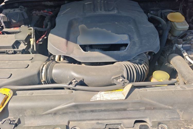 Used Jeep Wrangler 2012 3.6L Sahara two-door version Engine Bay