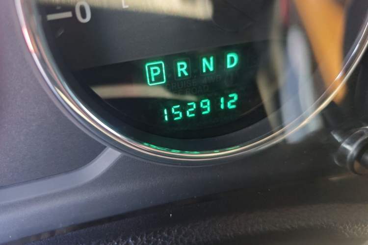 Used Jeep Wrangler 2012 3.6L Sahara two-door version Odometer Close Up