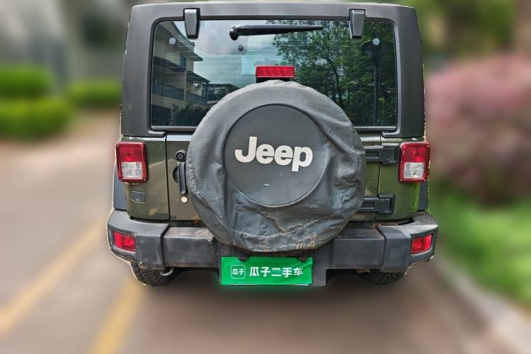 Used Jeep Wrangler 2012 3.6L Rubicon two-door model Rear