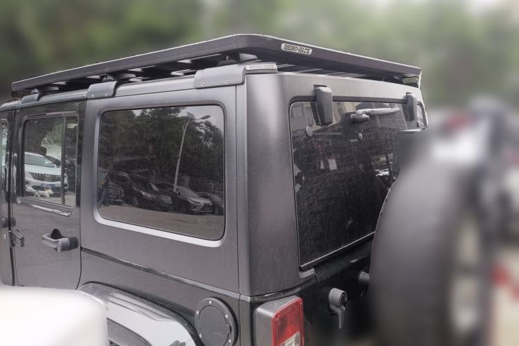 Used Jeep Wrangler 2012 3.6L Sahara Four-Door Edition Rear Left 45 Deg