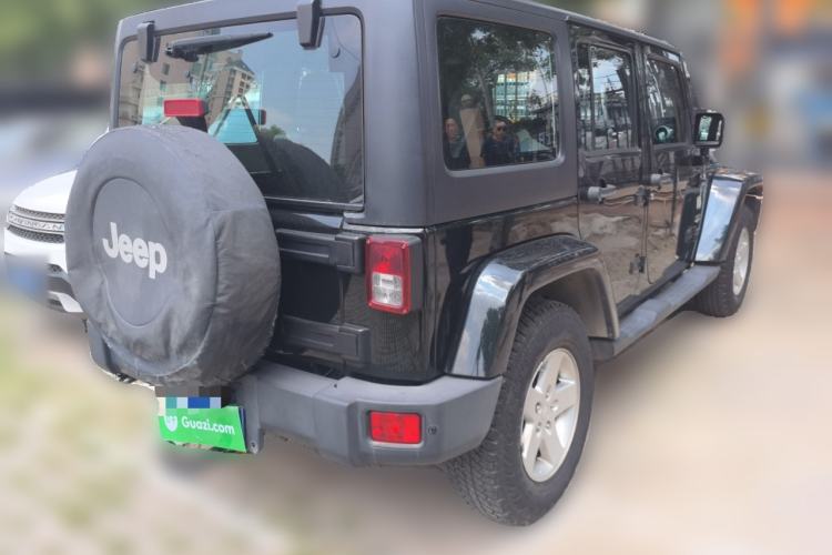 Used Jeep Wrangler 2012 3.6L Sahara Four-Door Edition Rear Right 45 Deg