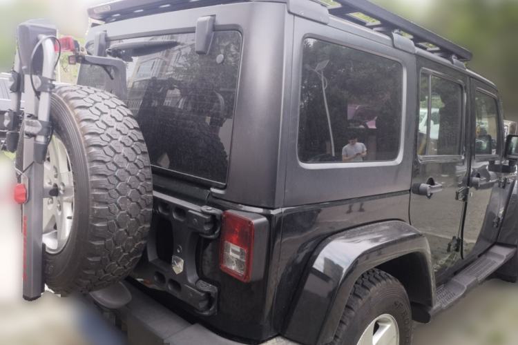 Used Jeep Wrangler 2012 3.6L Sahara Four-Door Edition Rear Right 45 Deg