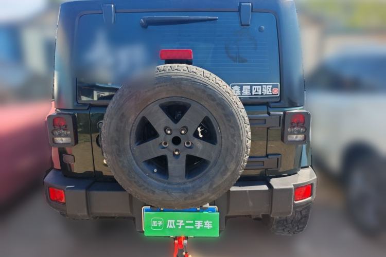 Used Jeep Wrangler 2012 3.6L Sahara two-door version Rear