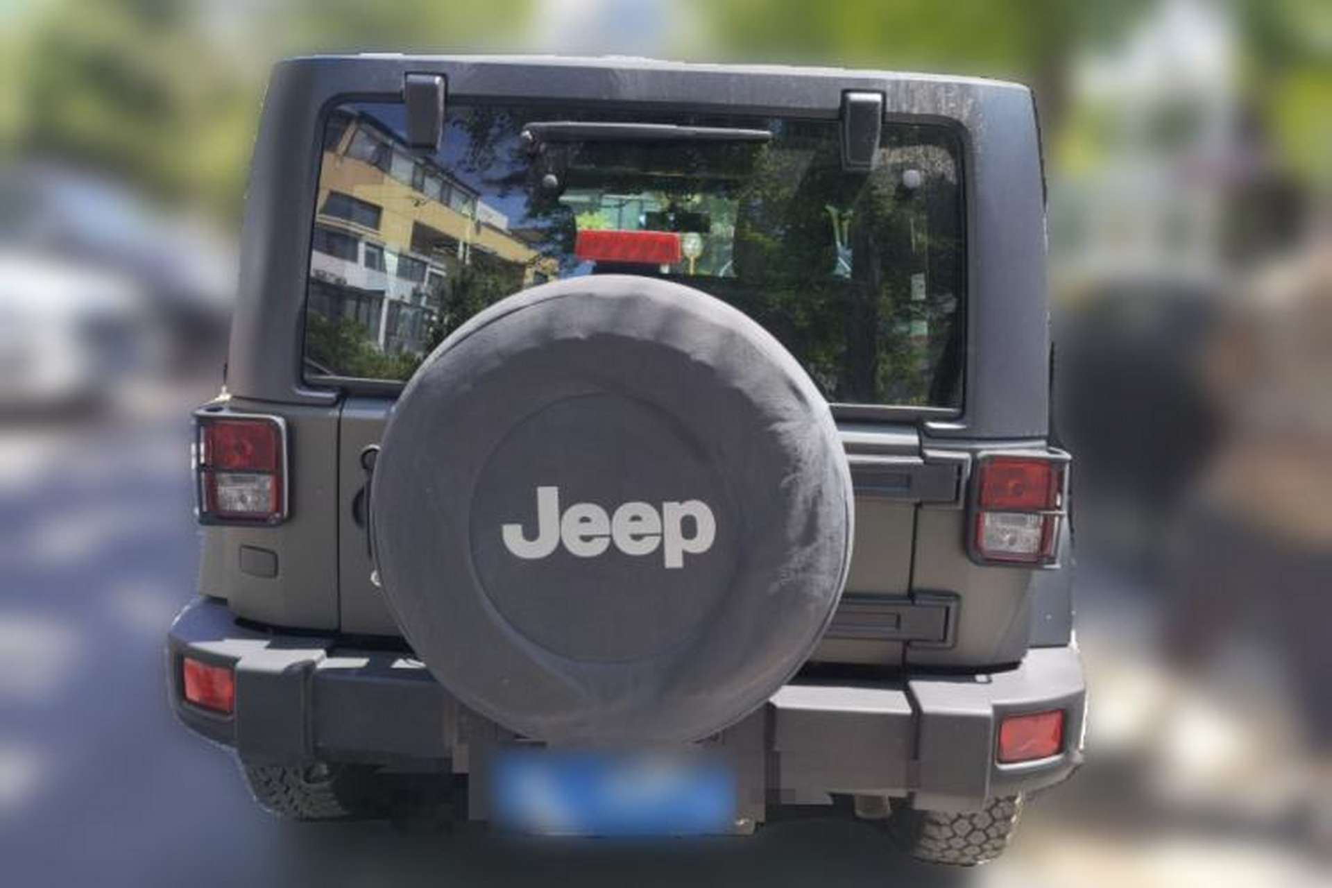 Used Jeep Wrangler 2012 3.6L Sahara two-door version Rear