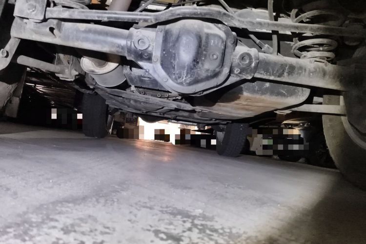 Used Jeep Wrangler 2012 3.6L Sahara two-door version Chassis Rear