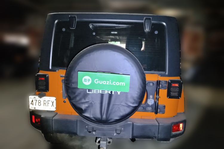 Used Jeep Wrangler 2012 3.6L Sahara two-door version Rear
