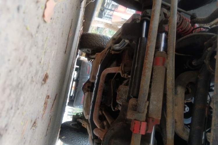 Used Jeep Wrangler 2012 3.6L Rubicon two-door model Chassis Front