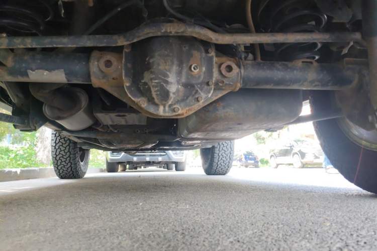 Used Jeep Wrangler 2012 3.6L Rubicon two-door model Chassis Rear