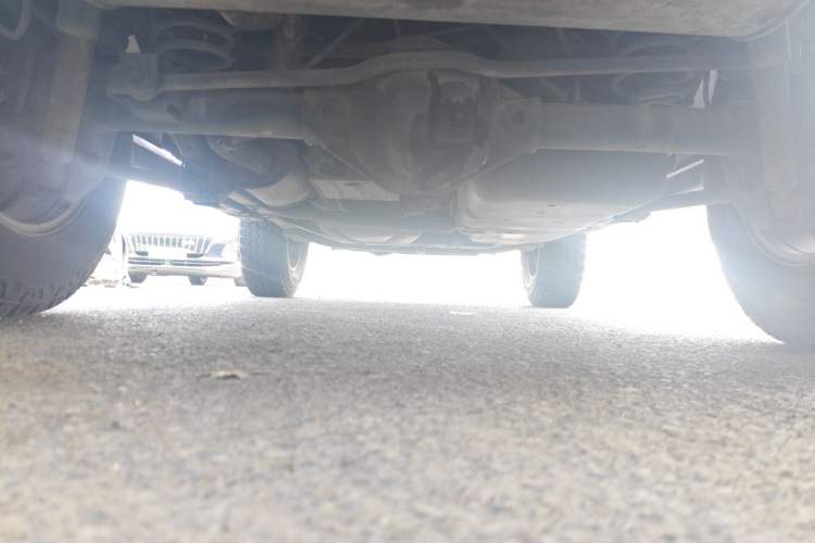 Used Jeep Wrangler 2012 3.6L Sahara two-door version Chassis Rear