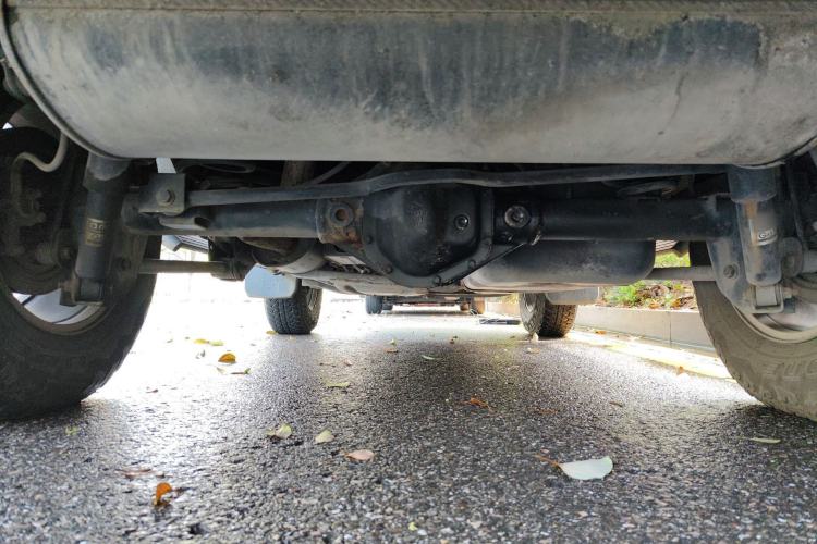 Used Jeep Wrangler 2012 3.6L Rubicon two-door model Chassis Rear