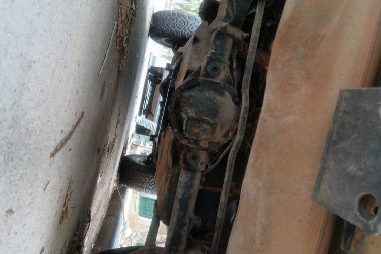 Used Jeep Wrangler 2012 3.6L Rubicon two-door model Chassis Rear