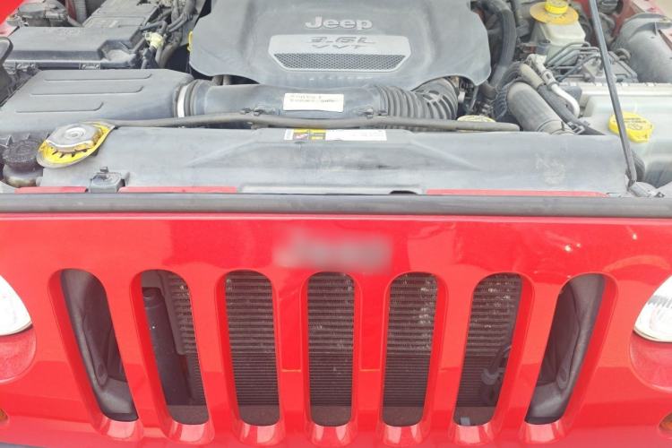 Used Jeep Wrangler 2012 3.6L Sahara two-door version Engine Bay