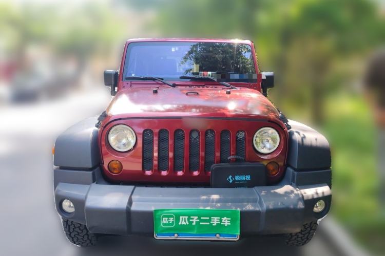 Used Jeep Wrangler 2012 3.6L Rubicon two-door model Front
