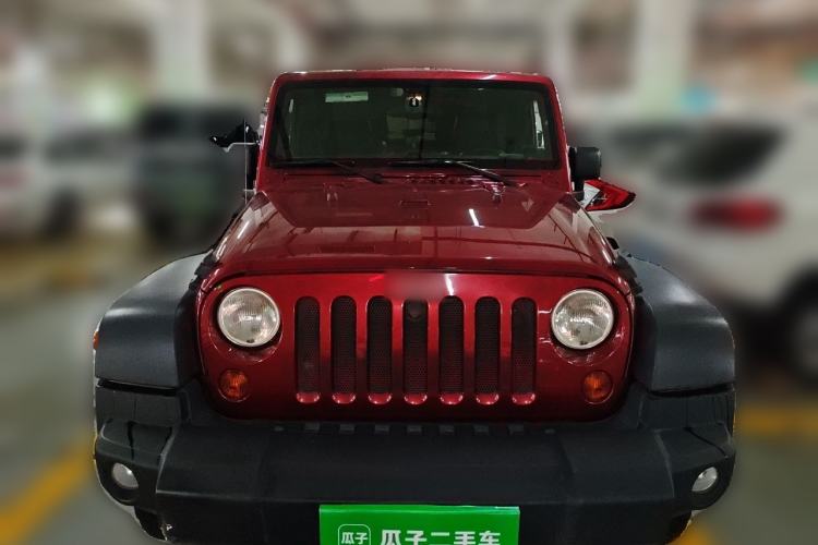 Used Jeep Wrangler 2012 3.6L Rubicon two-door model Front