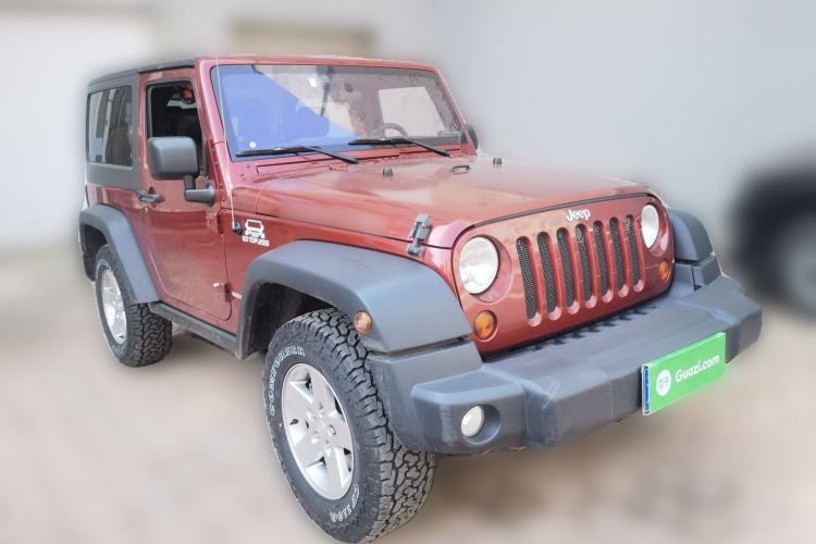 Used Jeep Wrangler 2012 3.6L Rubicon two-door model Front Right 45 Deg