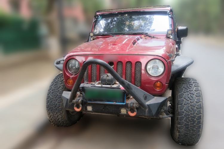 Used Jeep Wrangler 2012 3.6L Rubicon two-door model Front