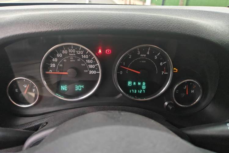 Used Jeep Wrangler 2012 3.6L Sahara Four-Door Edition Instrument Cluster
