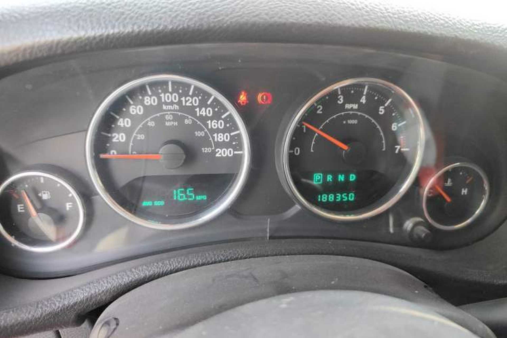 Used Jeep Wrangler 2012 3.6L Sahara Four-Door Edition Instrument Cluster