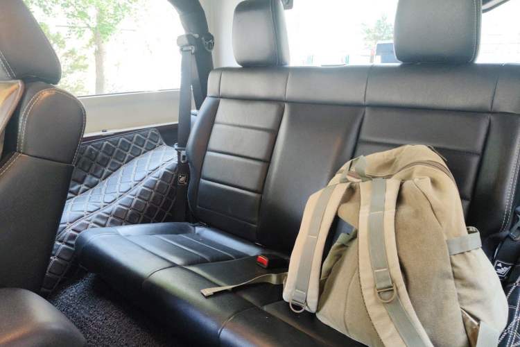 Used Jeep Wrangler 2012 3.6L Rubicon two-door model Left Rear Seat