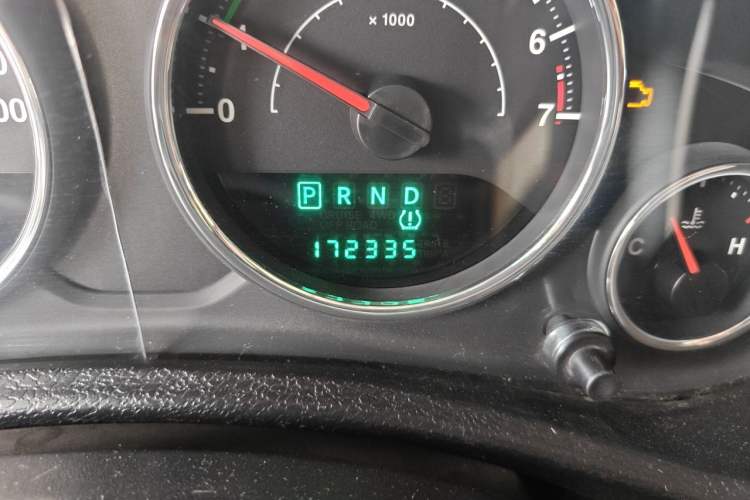 Used Jeep Wrangler 2012 3.6L Sahara Four-Door Edition Odometer Close Up