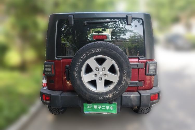 Used Jeep Wrangler 2012 3.6L Rubicon two-door model Rear