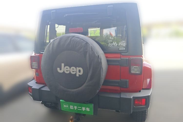 Used Jeep Wrangler 2012 3.6L Sahara two-door version Rear