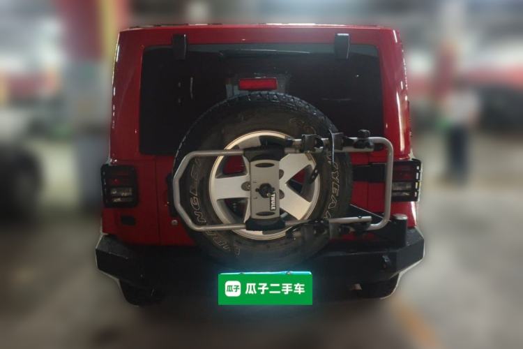 Used Jeep Wrangler 2012 3.6L Sahara two-door version Rear