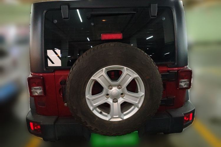 Used Jeep Wrangler 2012 3.6L Rubicon two-door model Rear