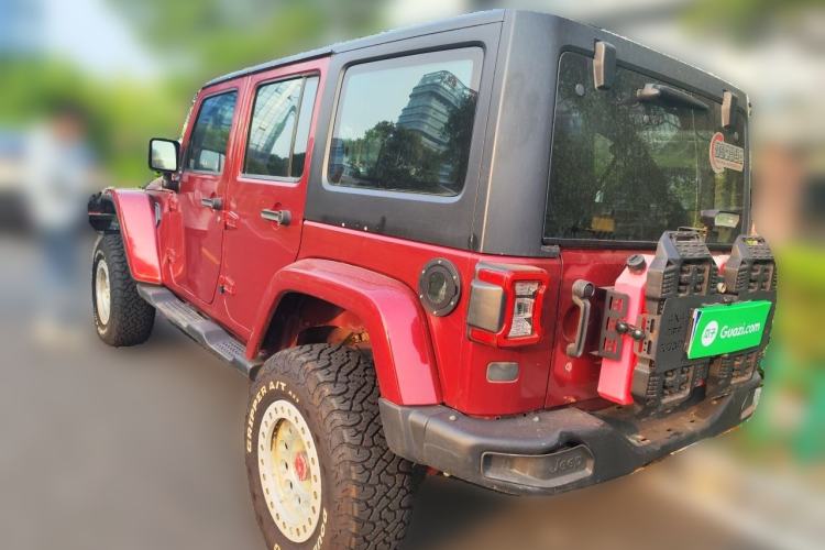 Used Jeep Wrangler 2012 3.6L Rubicon Four-Door Edition Rear Left 45 Deg