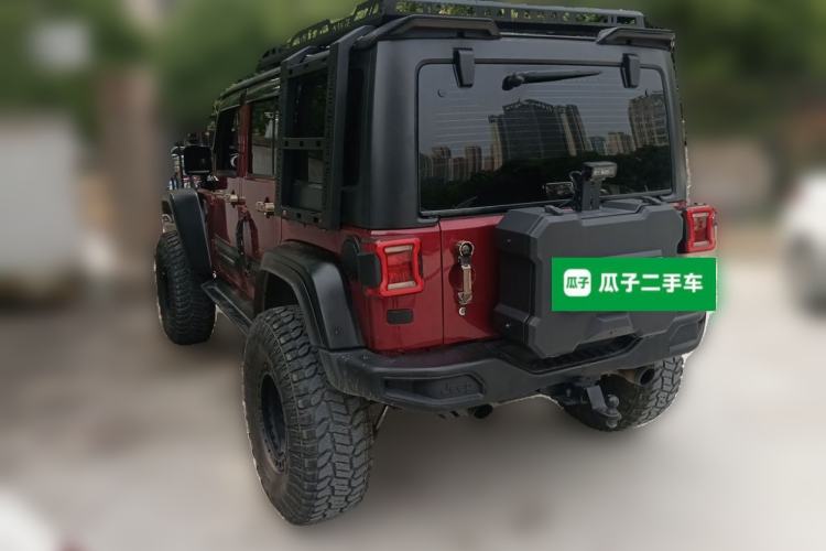 Used Jeep Wrangler 2012 3.6L Sahara Four-Door Edition Rear Left 45 Deg