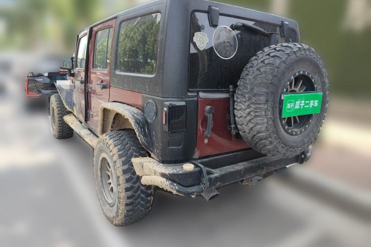 Used Jeep Wrangler 2012 3.6L Sahara Four-Door Edition Rear Left 45 Deg