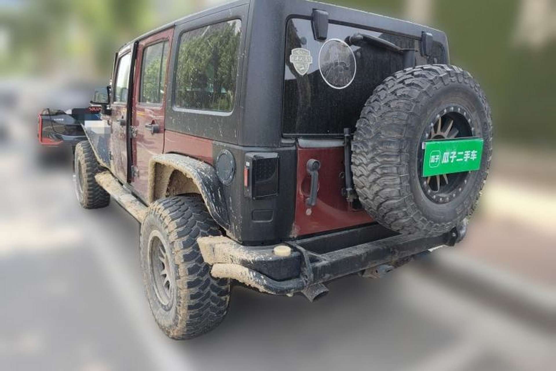 Used Jeep Wrangler 2012 3.6L Sahara Four-Door Edition Rear Left 45 Deg