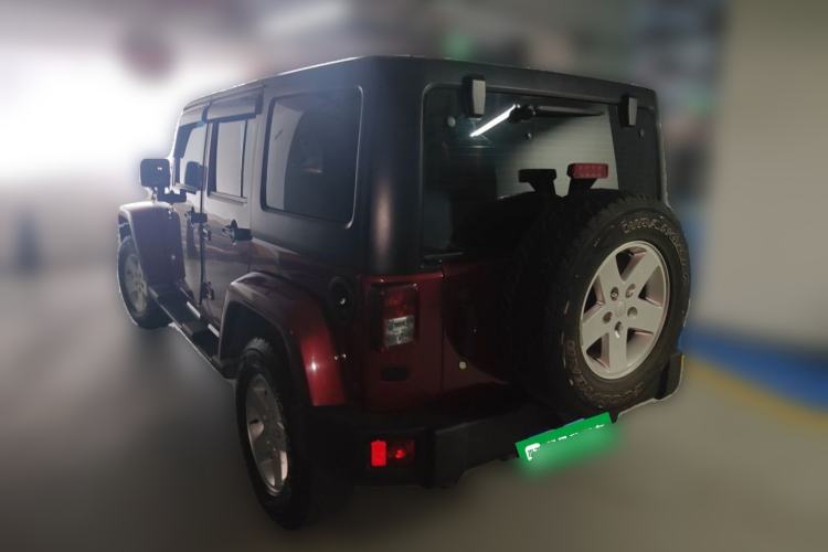 Used Jeep Wrangler 2012 3.6L Sahara Four-Door Edition Rear Left 45 Deg