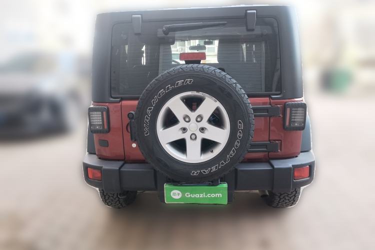 Used Jeep Wrangler 2012 3.6L Rubicon two-door model Rear