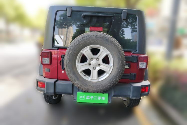 Used Jeep Wrangler 2012 3.6L Rubicon two-door model Rear